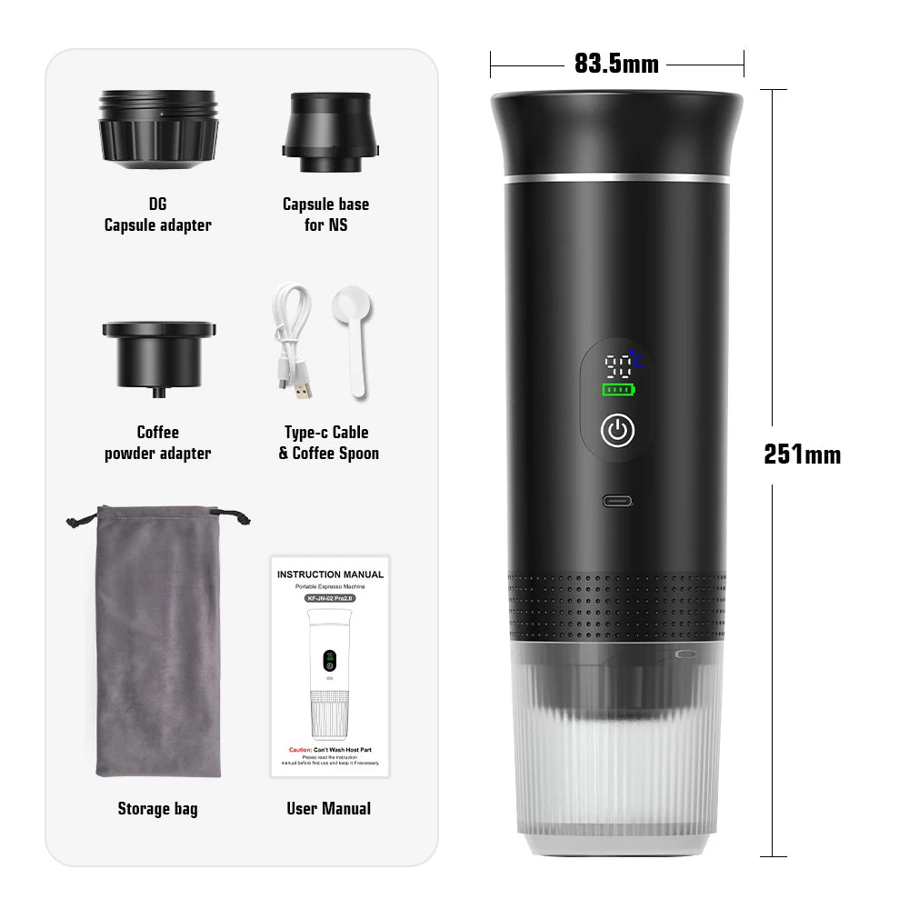Portable Espresso Coffee Pro